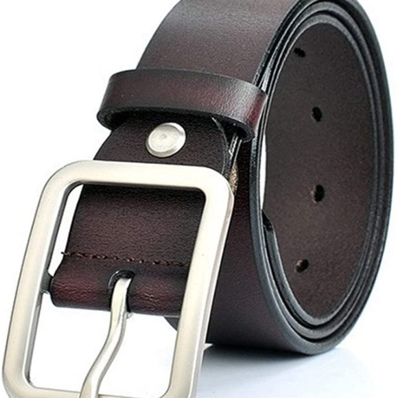 Hand made leather belt for women